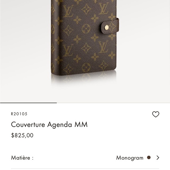 Louis Vuitton agenda MM - Picture 9 of 10